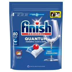 Kapsułki do zmywarki Finish Powerball Quantum 80 sztuk