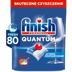Kapsułki do zmywarki Finish Powerball Quantum 80 sztuk