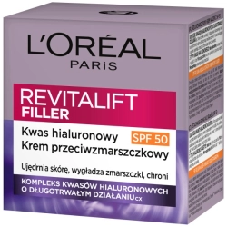 Loreal Revitalift Filler Przeciwzmarszczkowy Krem Do Twarzy 50 SPF 50 ml