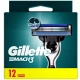 Wkłady do maszynek Gillette Mach3 Gillette 12 sztuk plus pokrowiec podróżny
