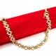 Złota bransoletka Bicolor PR.585 W:11,13gr Dł.19,5cm InterSKLEP
