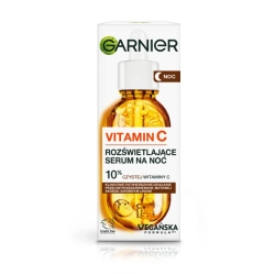 Garnier witamina C 10% rozświetlające serum do twarzy na noc 30 ml