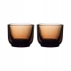 Fellow Zestaw szklanek Fellow Pirch Espresso 2 x 100 ml Bursztynowych