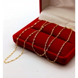 Złoty łańcuszek Singapur NOWY Pr.585 W:1,19gr Dł:50,5cm