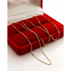 Złoty łańcuszek Ankier NOWY Pr.585 W:1,07gr Dł:45cm