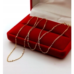Złoty łańcuszek Ankier NOWY Pr.585 W:1,07gr Dł:45cm