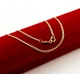 Złoty łańcuszek Gucci NOWY Pr.585 W:2,01gr Dł:45,5cm
