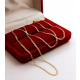 Złoty łańcuszek Gucci NOWY Pr.585 W:2,01gr Dł:45,5cm