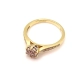 Złoty pierścionek z Brylantami 0,14ct PR.585 W:2,24gr R.10 InterSKLEP