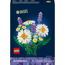 Zestaw klocków LEGO botanicals stokrotki 133 elementy