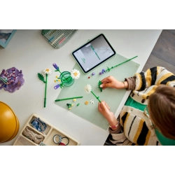 Zestaw klocków LEGO botanicals stokrotki 133 elementy