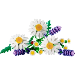 Zestaw klocków LEGO botanicals stokrotki 133 elementy