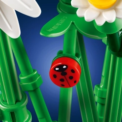Zestaw klocków LEGO botanicals stokrotki 133 elementy