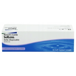 Soczewki jednodniowe SofLens Daily Disposable Bausch + Lomb 30 sztuk -3.75