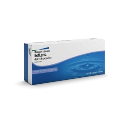 Soczewki jednodniowe SofLens Daily Disposable Bausch + Lomb 30 sztuk -3.75