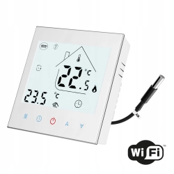 Termostat pokojowy Heat Decor T1000.WiFi.W biały bezprzewodowy