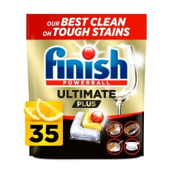 Kapsułki do zmywarki Finish Ultimate Plus - Cytryna 35 szt.