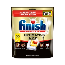 Kapsułki do zmywarki Finish Ultimate Plus - Cytryna 35 szt.
