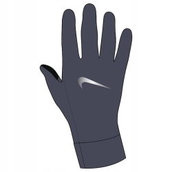 Męskie rękawiczki Nike Fleece do biegania RG r. L/XL