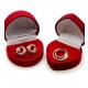 Złote kolczyki zawieszka Brylanty 0,08ct komplet PR.585 W:4,91gr InterSKLEP