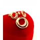 Złote kolczyki zawieszka Brylanty 0,08ct komplet PR.585 W:4,91gr InterSKLEP