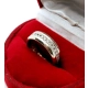 Złoty pierścionek obrączka Brylanty 0,35ct PR.585 W:4,80gr R.9 InterSKLEP