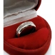 Złoty pierścionek obrączka Brylanty 0,35ct PR.585 W:4,80gr R.9 InterSKLEP