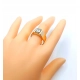 Złoty pierścionek Sygnet z diamentem 1,45ct Pr.375 W:10,49ct Roz.22