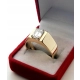 Złoty pierścionek Sygnet z diamentem 1,45ct Pr.375 W:10,49ct Roz.22
