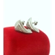 Złote kolczyki z Diamentami 0,15ct pr.750 W:7,42gr sztyft