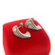 Złote kolczyki z Diamentami 0,15ct pr.750 W:7,42gr sztyft