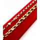 Złoty łańcuszek naszyjnik szeroki Pr.585 W:10,89gr Dł:45cm