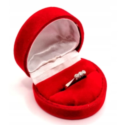 Złoty pierścionek z DIAMENTAMI 0,16ct PR.750 W:1,89gr R.12 InterSKLEP