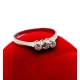 Złoty pierścionek z DIAMENTAMI 0,16ct PR.750 W:1,89gr R.12 InterSKLEP