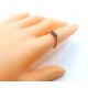Złoty pierścionek z DIAMENTAMI 0,16ct PR.750 W:1,89gr R.12 InterSKLEP