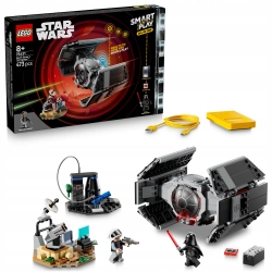 LEGO Star Wars 75421 Smart Play Myśliwiec TIE Dartha Vadera UWAGA OPIS