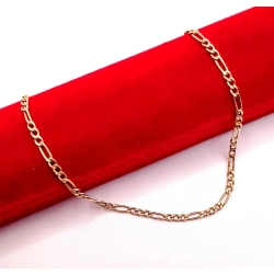 Złota bransoletka Figaro PR.585 W:1,20gr Dł.20cm InterSKLEP