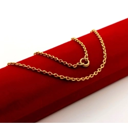 Złoty łańcuszek Ankier Pr.585 W:7,22gr Dł:52cm InterSKLEP