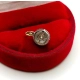 Złota zawieszka Rozetka z Diamentami 0,15ct Pr.585 W:0,84gr InterSKLEP
