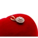 Złota zawieszka Rozetka z Diamentami 0,15ct Pr.585 W:0,84gr InterSKLEP