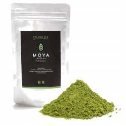 Moya Matcha codzienna japońska zielona herbata sproszkowana BIO 50 g