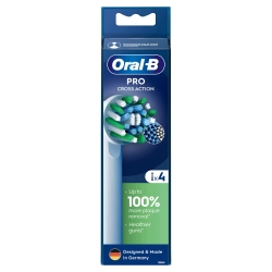 Końcówki do szczoteczki elektrycznej Oral-B PRO CROSS ACTION 4 szt EB50RX-4