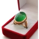 Złoty pierścionek z Chalcedonem Pr.585 W:6,10gr Roz.16