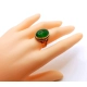 Złoty pierścionek z Chalcedonem Pr.585 W:6,10gr Roz.16