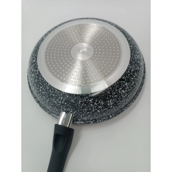 Patelnia tradycyjna Edel HOFF PREMIUM 28 cm granitowa