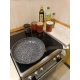 Patelnia tradycyjna Edel HOFF PREMIUM 28 cm granitowa